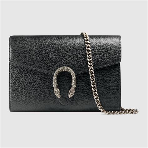 dionysus black gucci|Gucci: Black Mini Dionysus Bag .